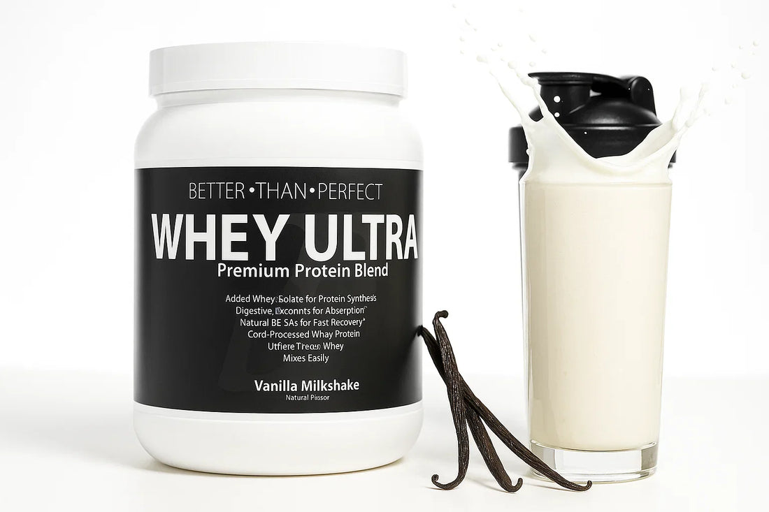 🥤 WHEY ULTRA Protein – Vanilla & Chocolate | Clean, Lean Fuel for Muscle & Recovery