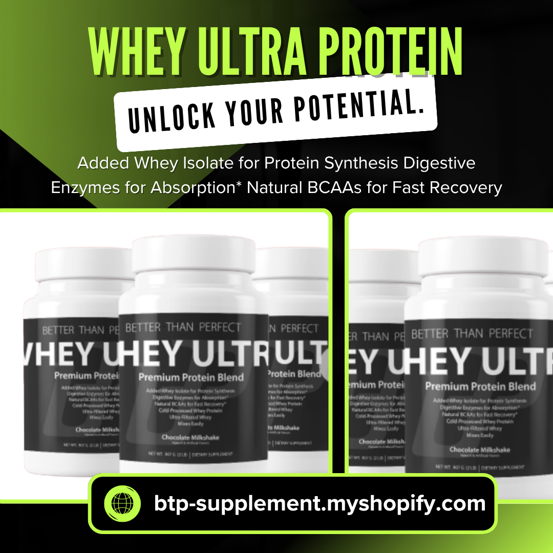 WHEY ULTRA Chocolate Milkshake Natural Flavor