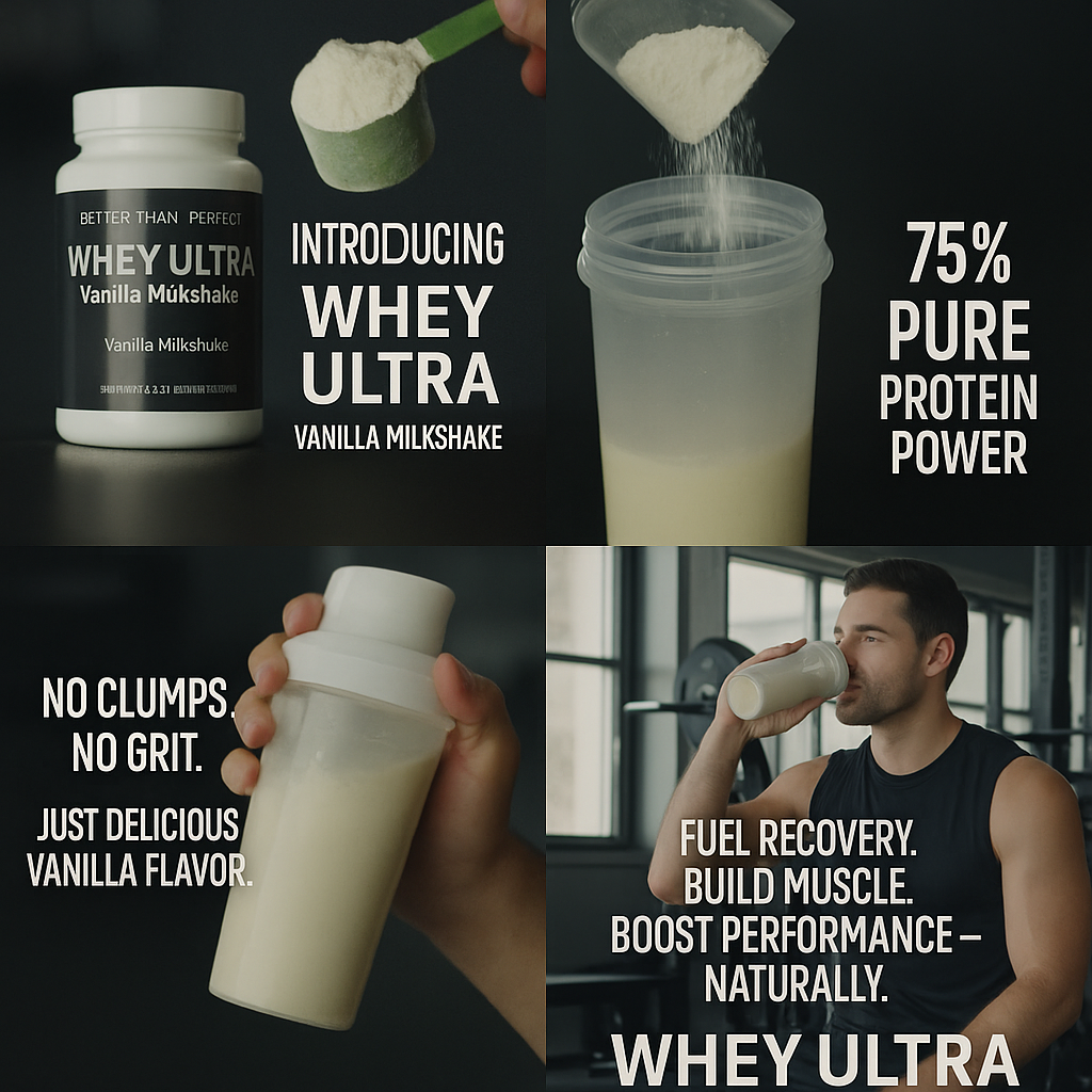 WHEY ULTRA Chocolate Milkshake Natural Flavor