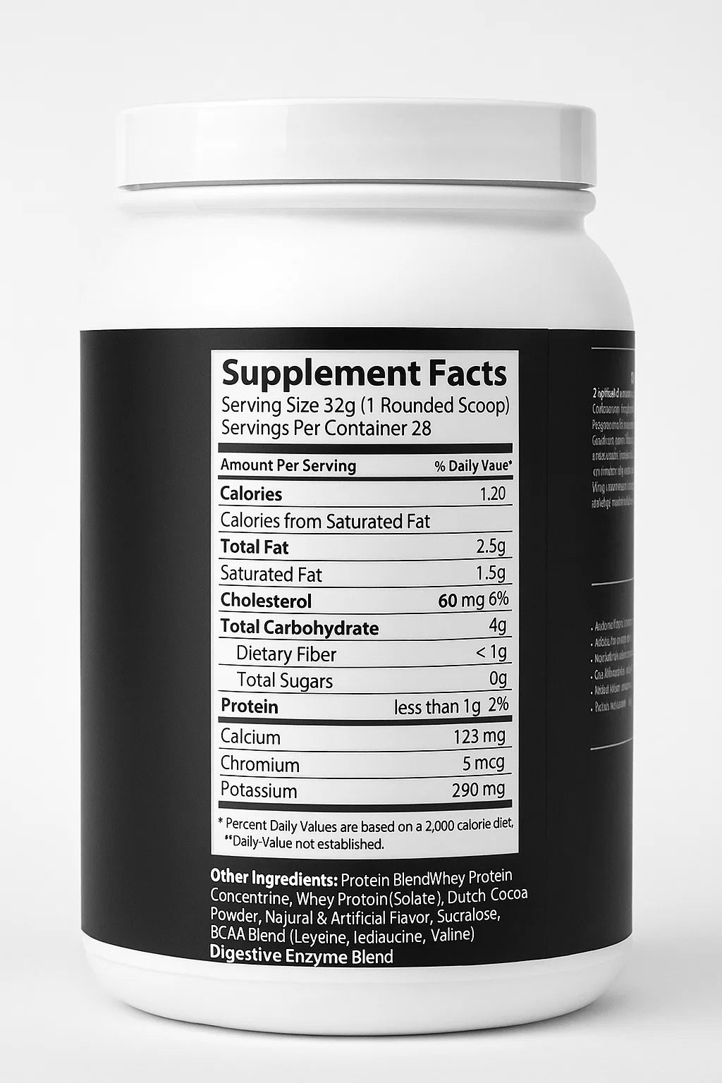 WHEY ULTRA Chocolate Milkshake Natural Flavor