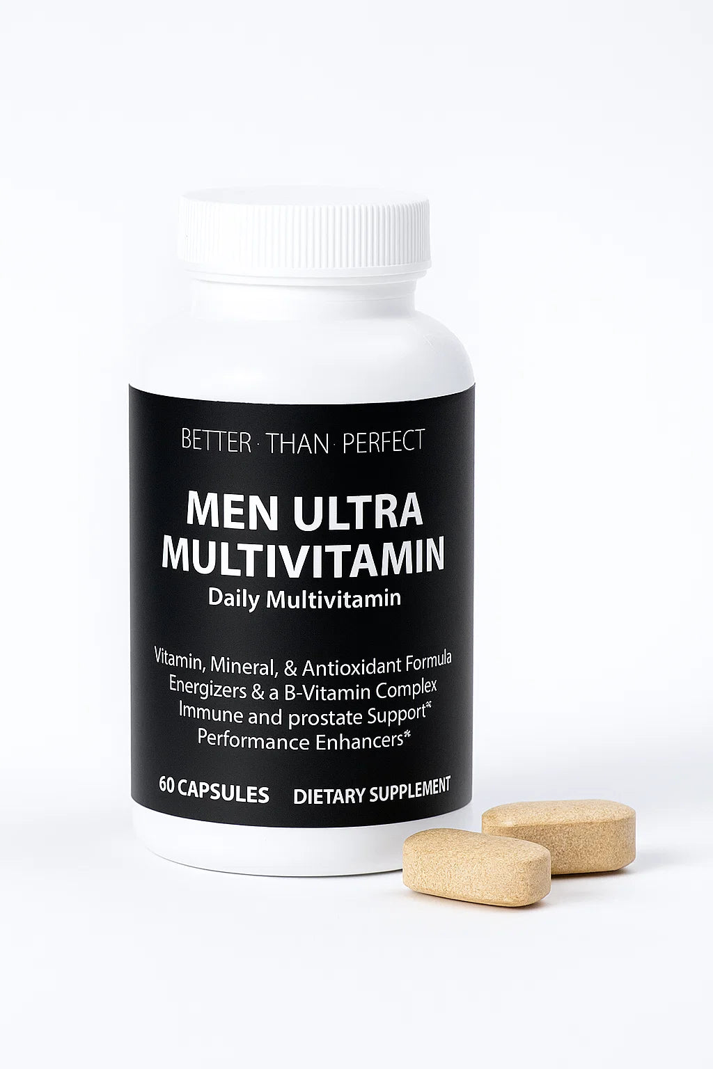 Men’s Ultra Multivitamin tablets for daily energy, immunity, and men’s health – BTP Supplements