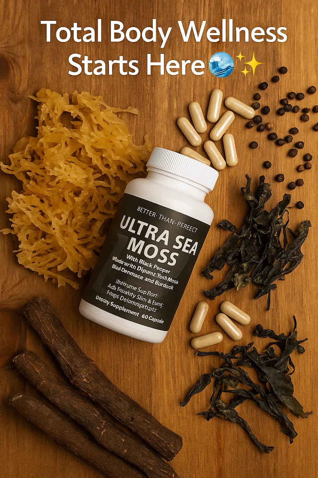 Why ULTRA SEA MOSS with Black Pepper Is the Daily Wellness Upgrade You’ve Been Missing