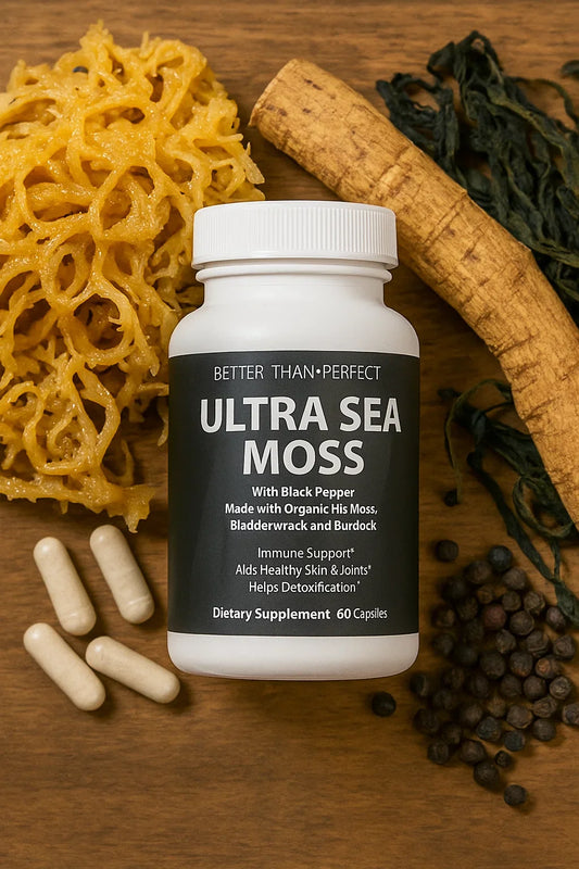 🌿 ULTRA SEA MOSS With Black Pepper: The Secret to Total Body Wellness 🌿