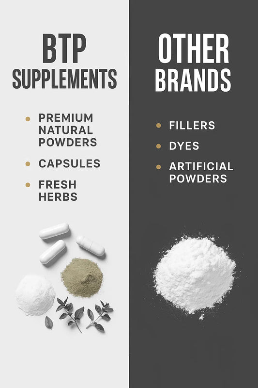 BTP Supplements – Better Than Perfect Nutrition for Peak Performance